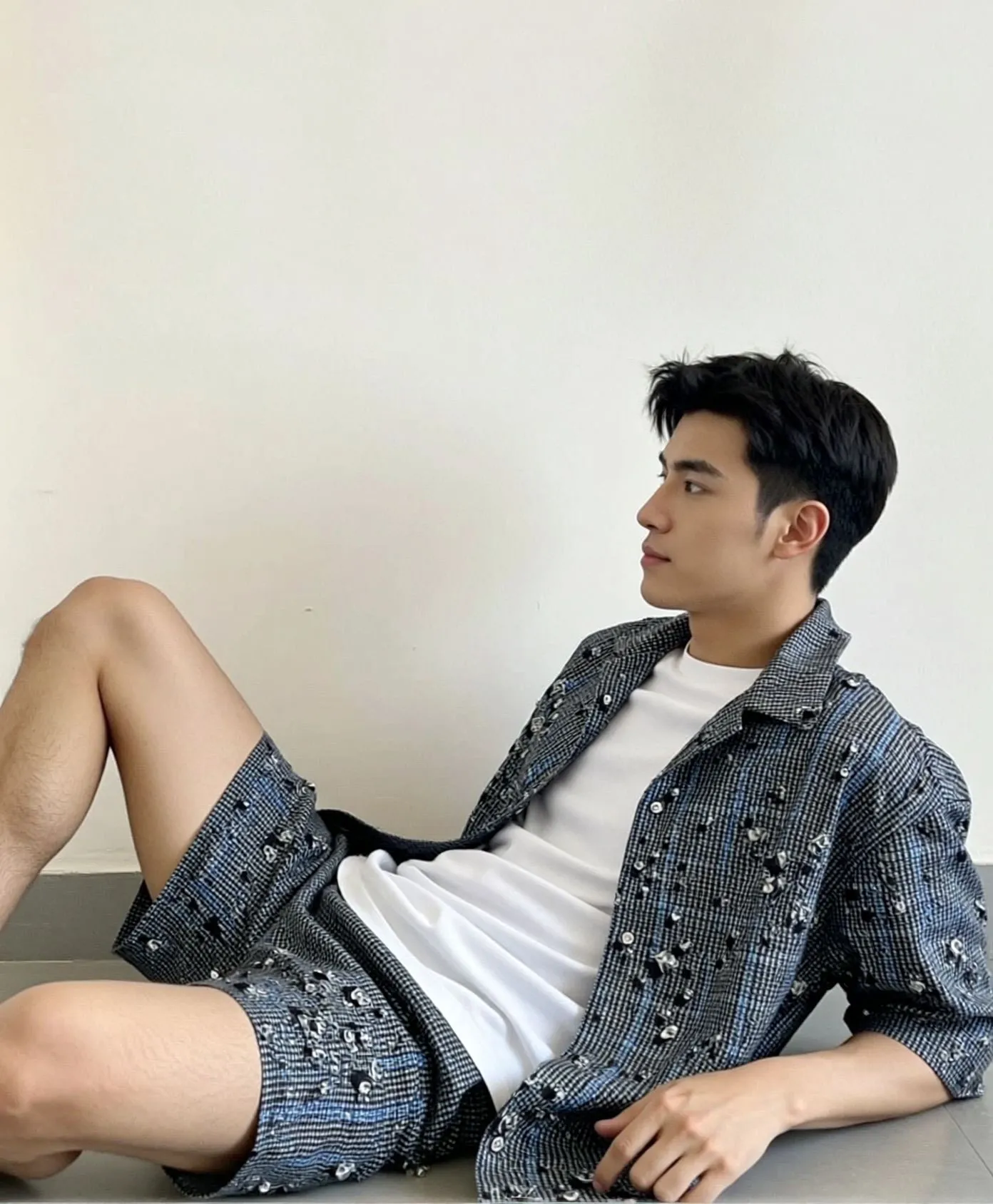 Louis Vuitton/Louis Vuitton presbyopia drop suit shorts